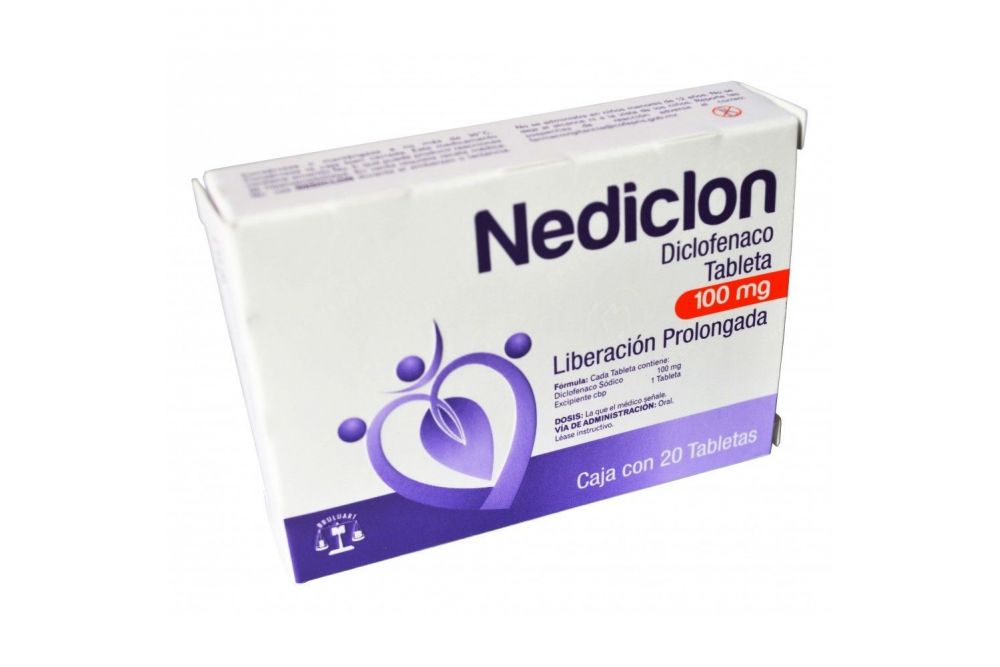 Nediclon 100 Mg Grag 20